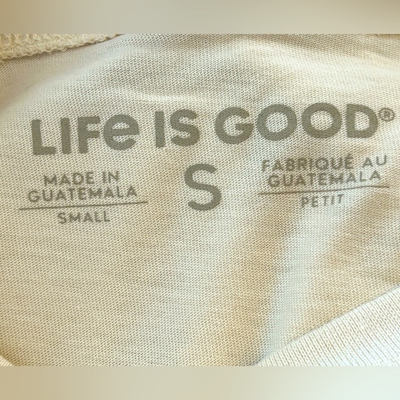 NWT LIFE IS GOOD sS(men) tees x2-unisex-earth tones-nice quality 💯cotton - Picture 6 of 9